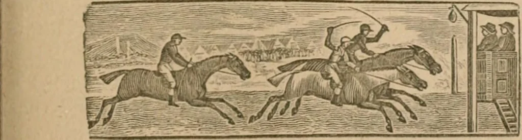 An illustration from The life and times of James Catnach : (late of Seven Dials), ballad monger, 1878, leaf 394