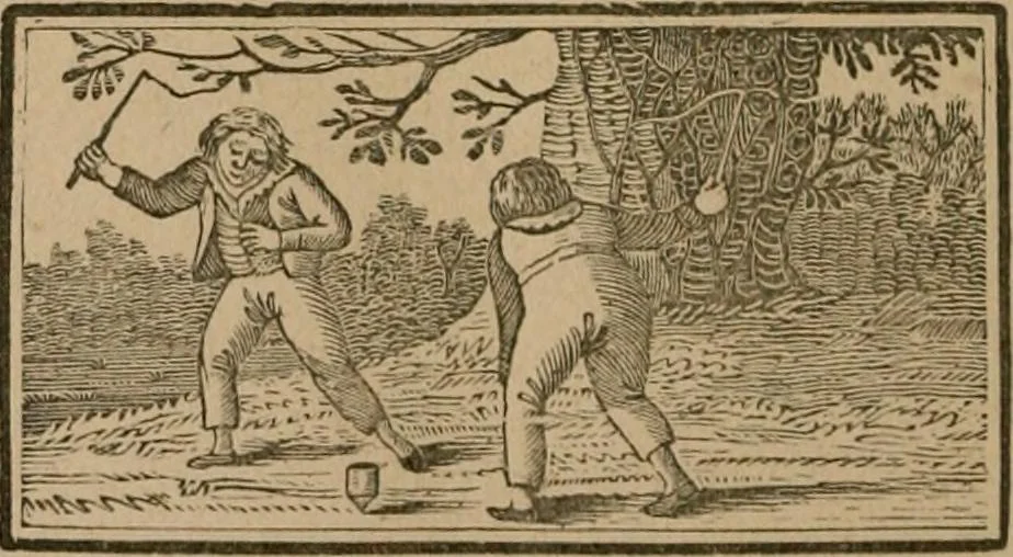 An illustration from The life and times of James Catnach : (late of Seven Dials), ballad monger, 1878, leaf 397