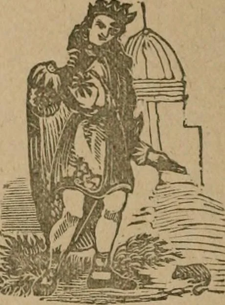 An illustration from The life and times of James Catnach : (late of Seven Dials), ballad monger, 1878, leaf 409