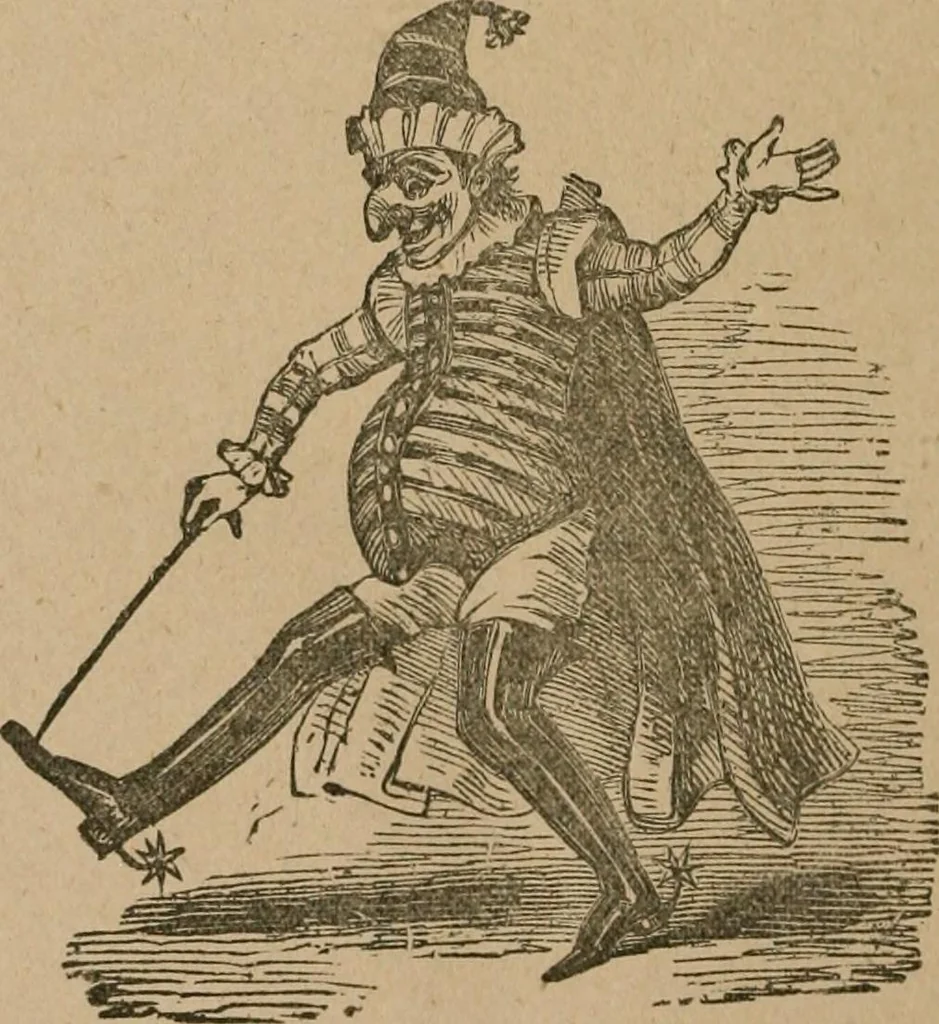 An illustration from The life and times of James Catnach : (late of Seven Dials), ballad monger, 1878, leaf 427