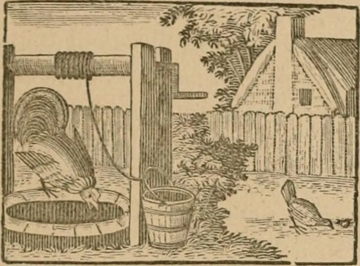 An illustration from The life and times of James Catnach : (late of Seven Dials), ballad monger, 1878, leaf 434