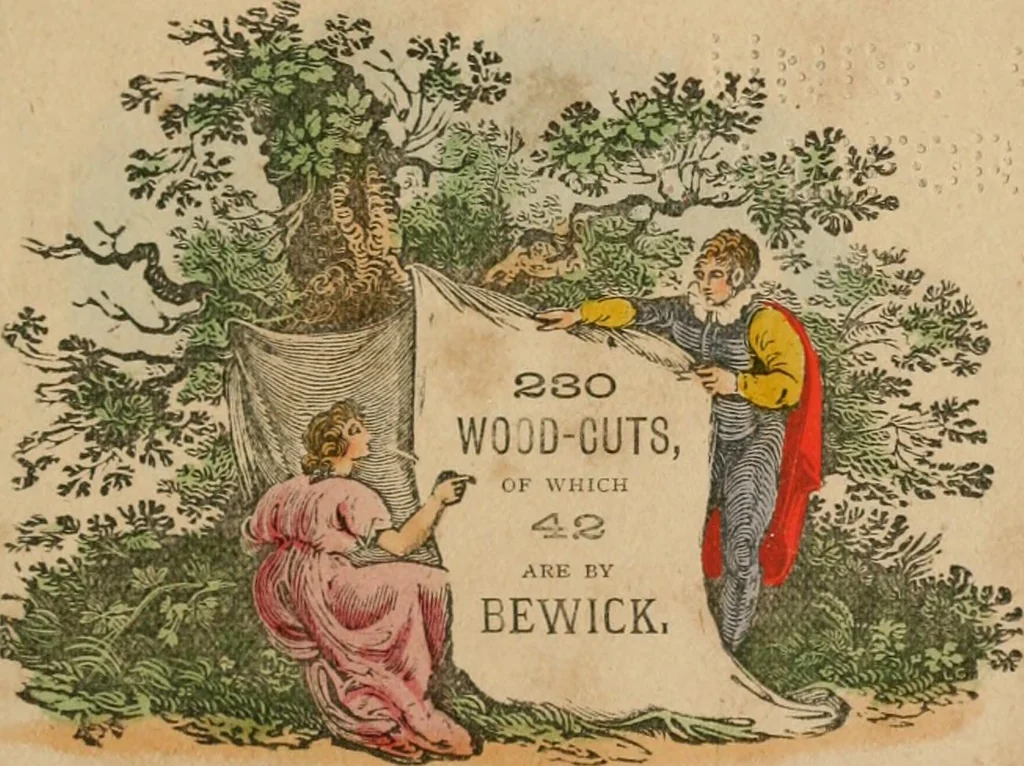 An illustration from The life and times of James Catnach : (late of Seven Dials), ballad monger, 1878, leaf 6