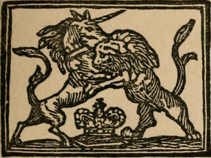 An illustration from The life and times of James Catnach : (late of Seven Dials), ballad monger, 1878, leaf 76