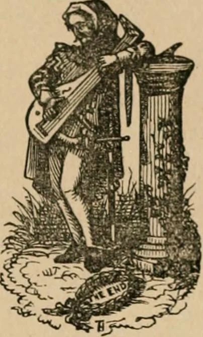 An illustration from The life and times of James Catnach : (late of Seven Dials), ballad monger, 1878, leaf 76