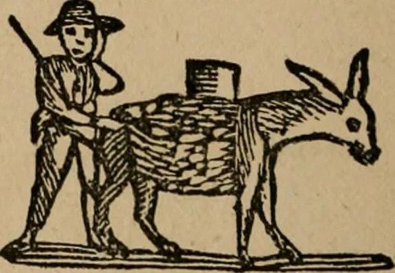 An illustration from The life and times of James Catnach : (late of Seven Dials), ballad monger, 1878, leaf 81