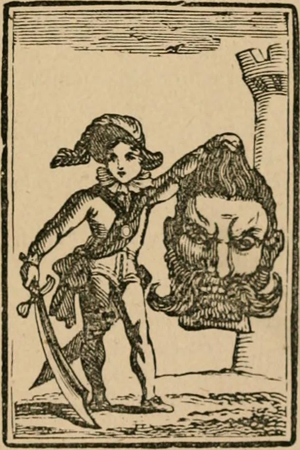 An illustration from The life and times of James Catnach : (late of Seven Dials), ballad monger, 1878, leaf 84