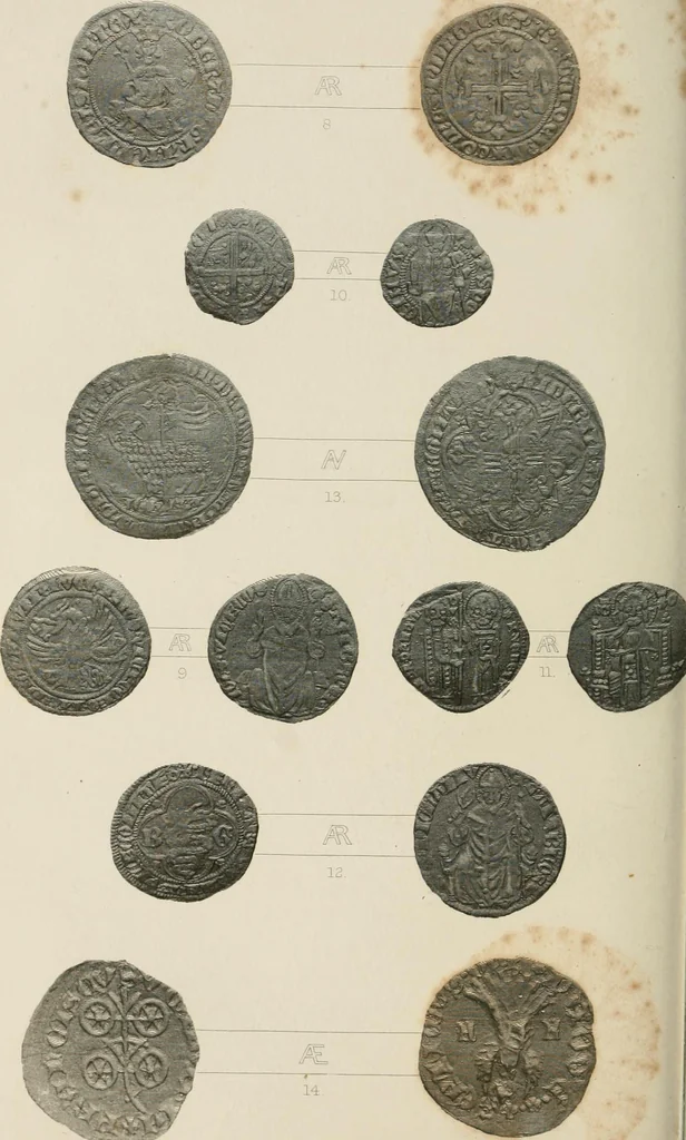 An illustration from Life and times of Petrarch. With notices of Boccacio and his illustrious contemporaries, 1843, leaf 417