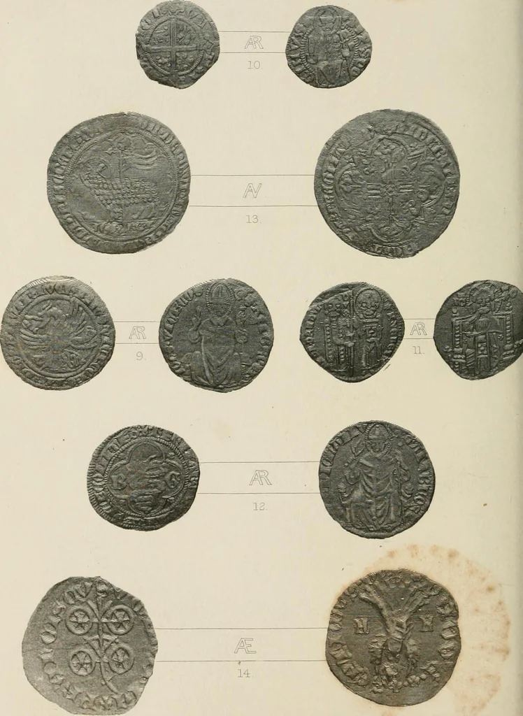 An illustration from Life and times of Petrarch. With notices of Boccacio and his illustrious contemporaries, 1843, leaf 417