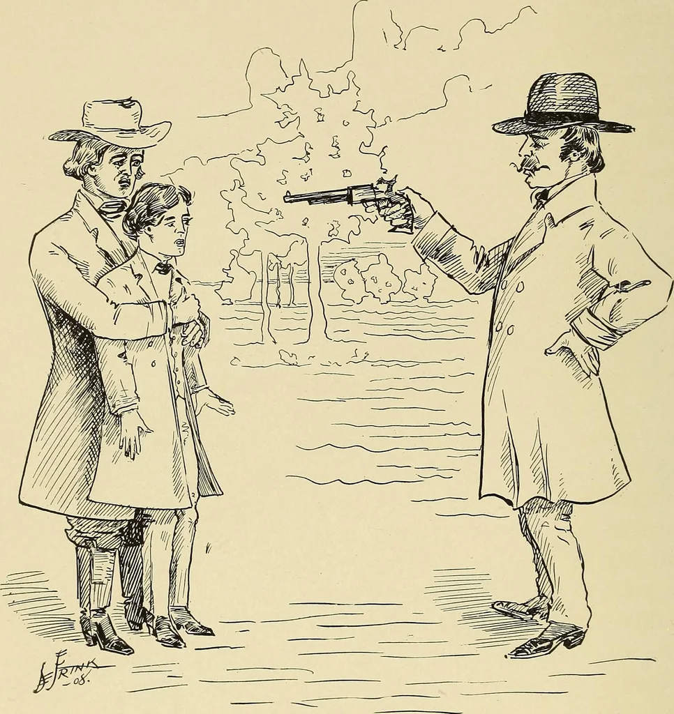 An illustration from Life and times of S. H. West;, 1908, leaf 25