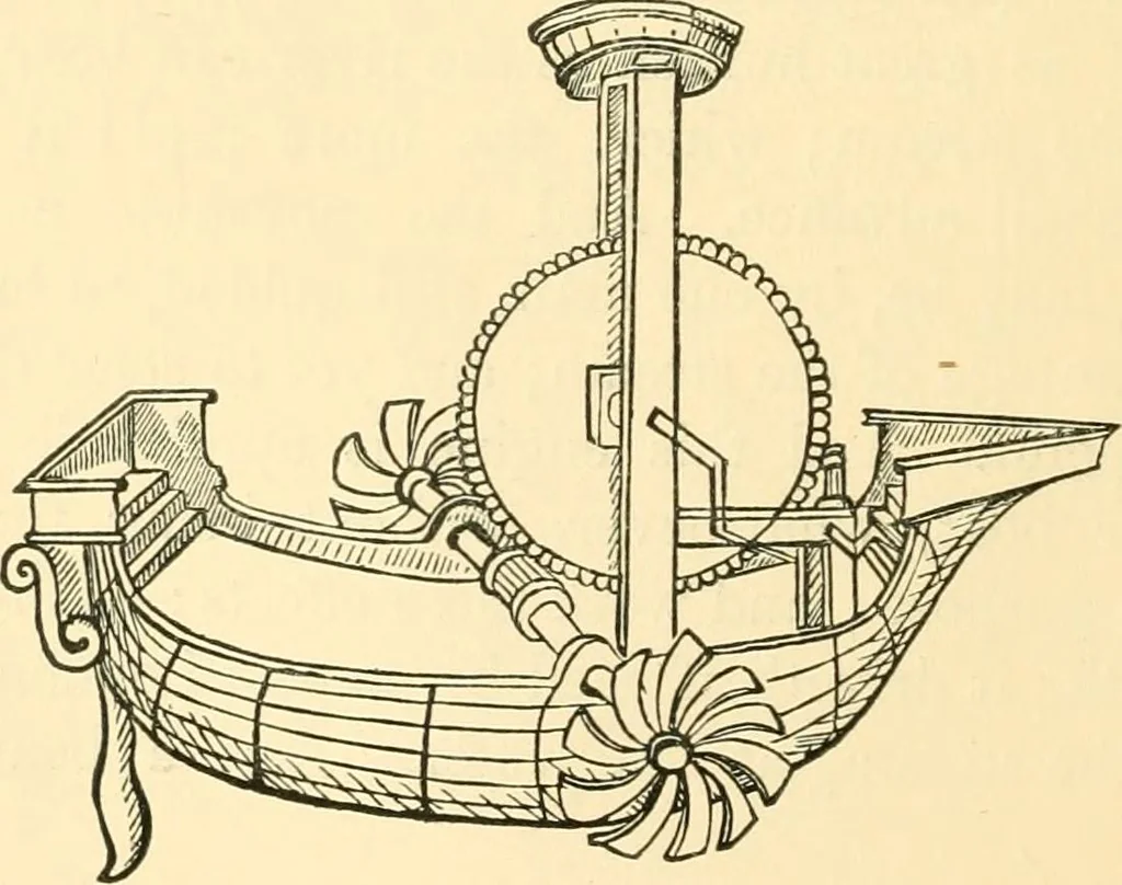 An illustration from The life, times, and scientific labours of the second Marquis of Worcester : to which is added a reprint of his Century of inventions, 1663, with a commentary thereon, 1865, leaf 441