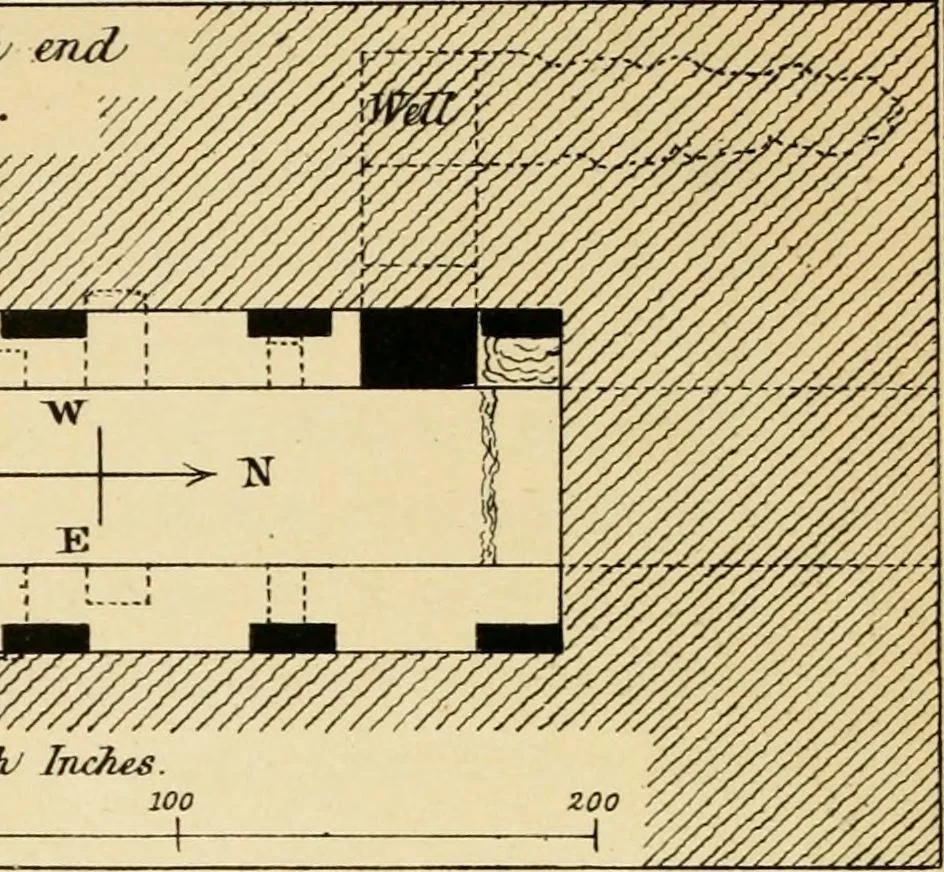 An illustration from Life and work at the Great Pyramid during the months of January, February, March, and April, A.D. 1865 : with a discussion of the facts ascertained, 1867, leaf 205