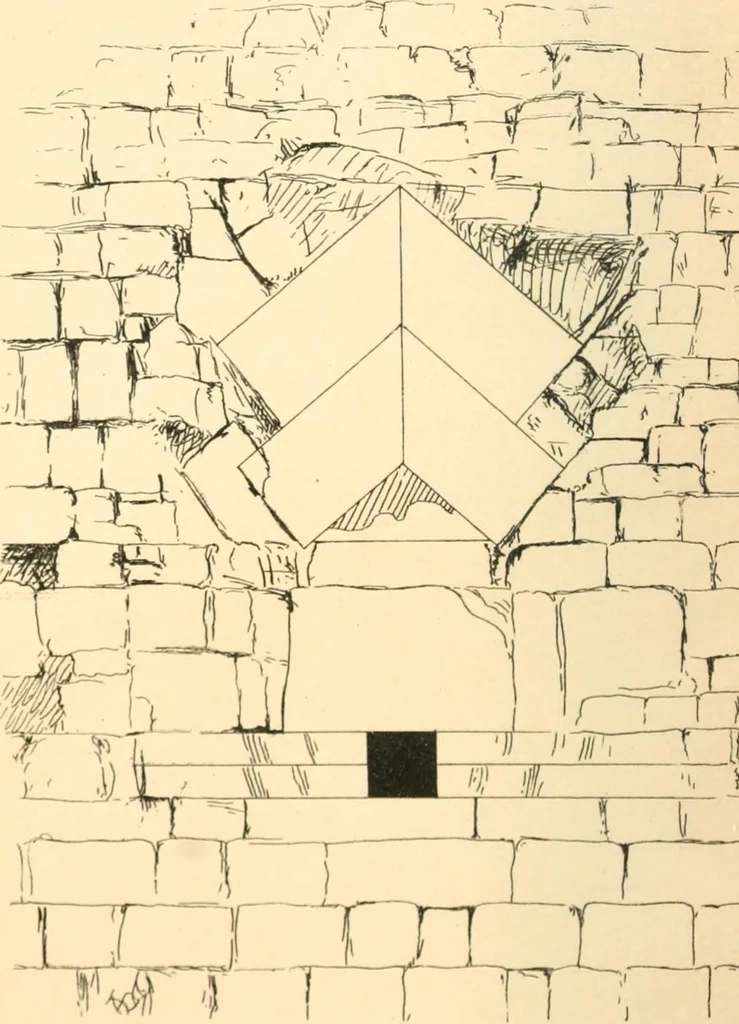 An illustration from Life and work at the Great Pyramid during the months of January, February, March, and April, A.D. 1865 : with a discussion of the facts ascertained, 1867, leaf 63