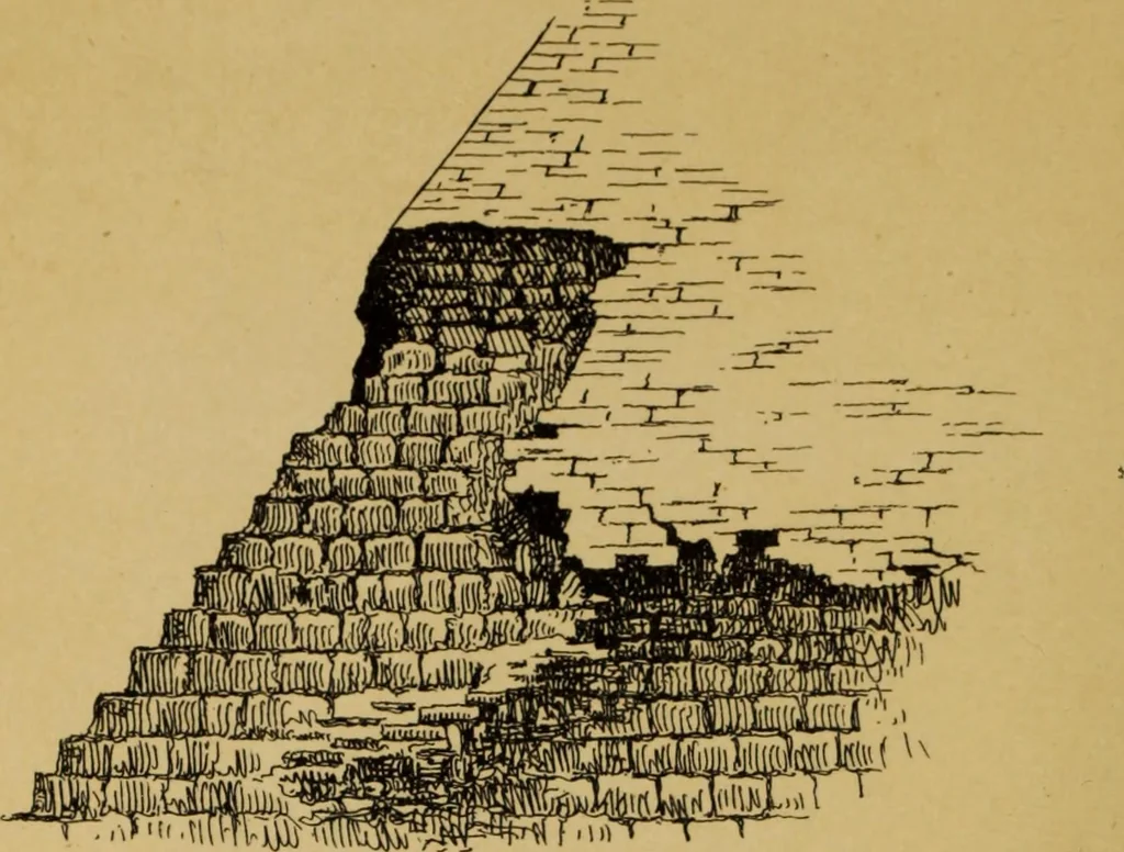 An illustration from Life and work at the Great Pyramid during the months of January, February, March, and April, A.D. 1865 : with a discussion of the facts ascertained, 1867, leaf 7