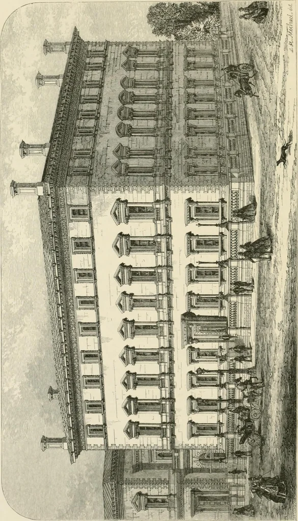 An illustration from The life and works of Sir Charles Barry, R.A., F.R.S., &c. &c., 1867, leaf 123