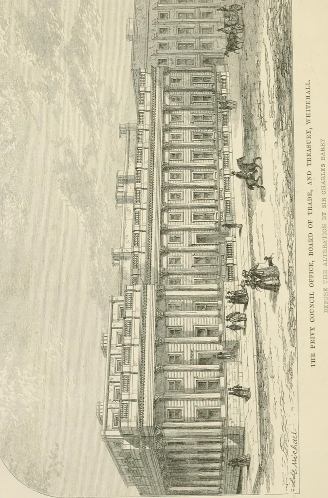 An illustration from The life and works of Sir Charles Barry, R.A., F.R.S., &c. &c., 1867, leaf 155