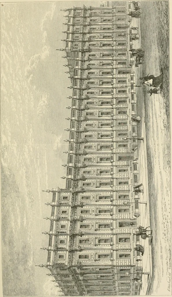 An illustration from The life and works of Sir Charles Barry, R.A., F.R.S., &c. &c., 1867, leaf 158
