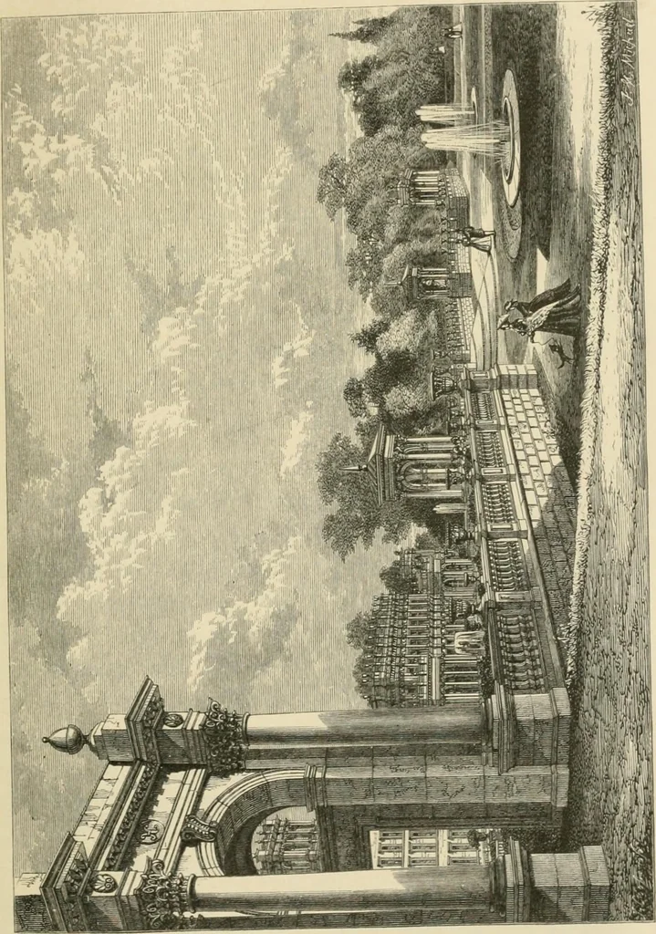 An illustration from The life and works of Sir Charles Barry, R.A., F.R.S., &c. &c., 1867, leaf 164