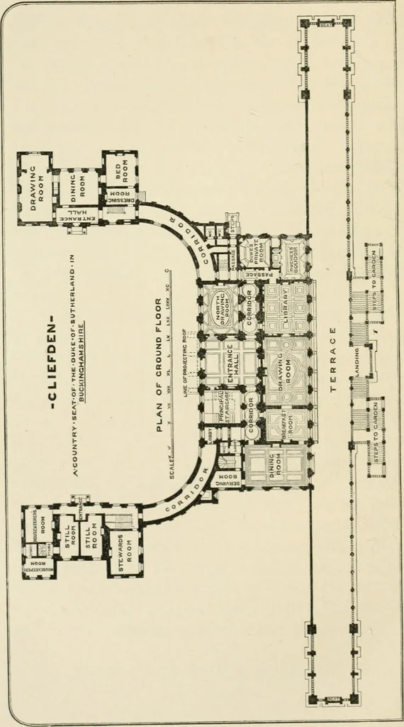 An illustration from The life and works of Sir Charles Barry, R.A., F.R.S., &c. &c., 1867, leaf 177