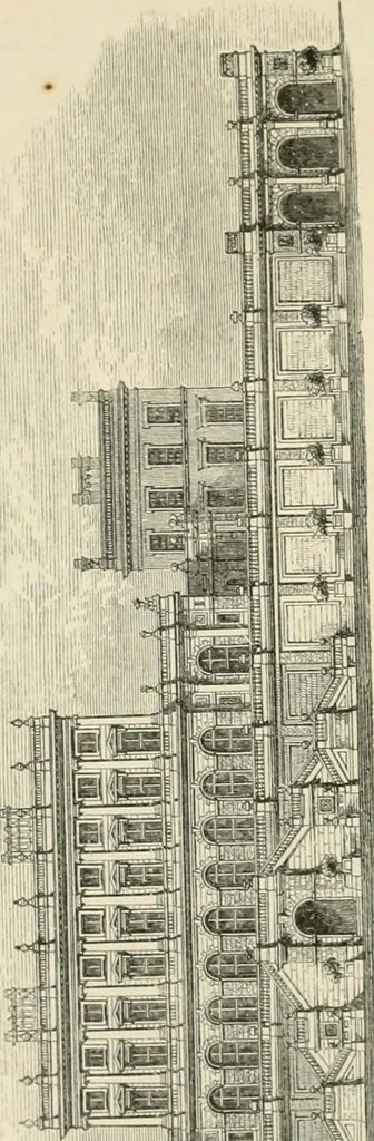 An illustration from The life and works of Sir Charles Barry, R.A., F.R.S., &c. &c., 1867, leaf 179