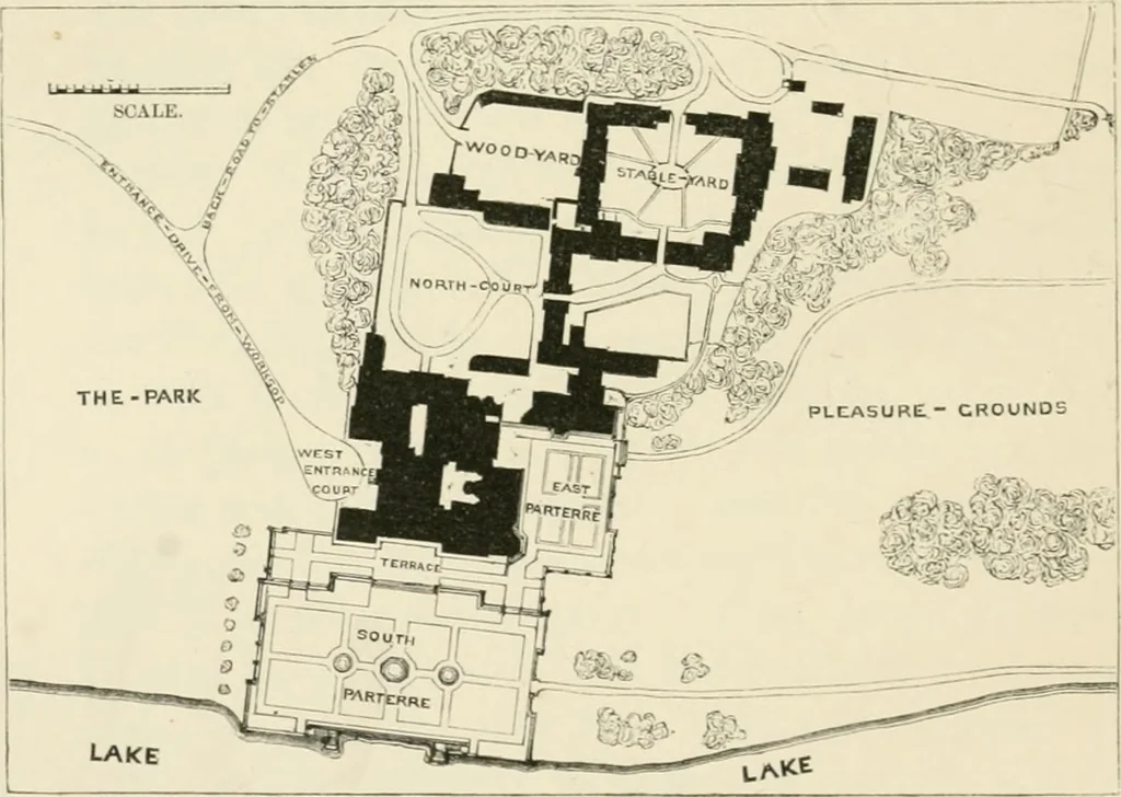 An illustration from The life and works of Sir Charles Barry, R.A., F.R.S., &c. &c., 1867, leaf 345