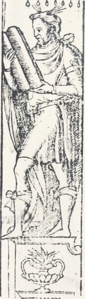 An illustration from A light bondell of liuly discourses called Churchyardes charge, presented as a Newe yeres gifte to the right honourable, the Earle of Surrie .., 1580, leaf 4