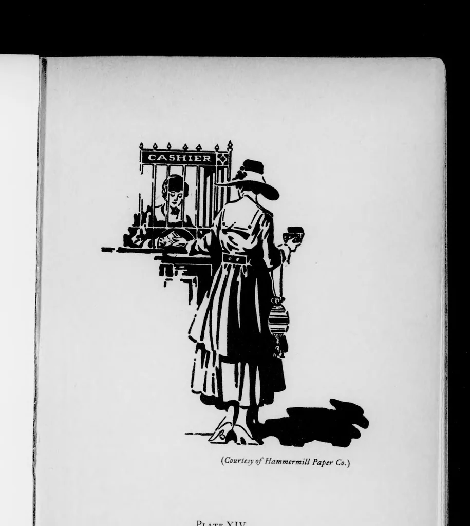 An illustration from Light and color in advertising and merchandising [microform], 1923, leaf 87