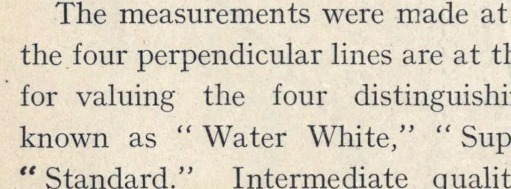 An illustration from Light and colour theories and their relation to light and colour standardization, 1915, leaf 110