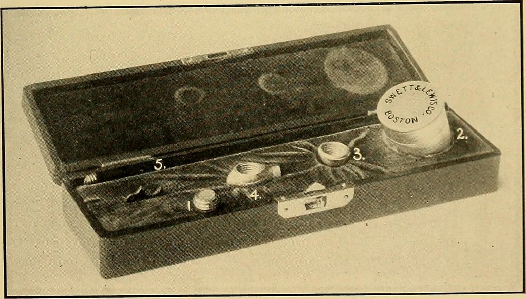An illustration from Light energy, its physics, physiological action and therapeutic applications, 1904, leaf 806