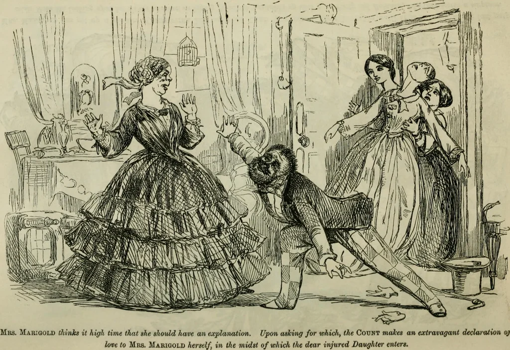 An illustration from Light from the lantern of Diogenes, 1855, leaf 15