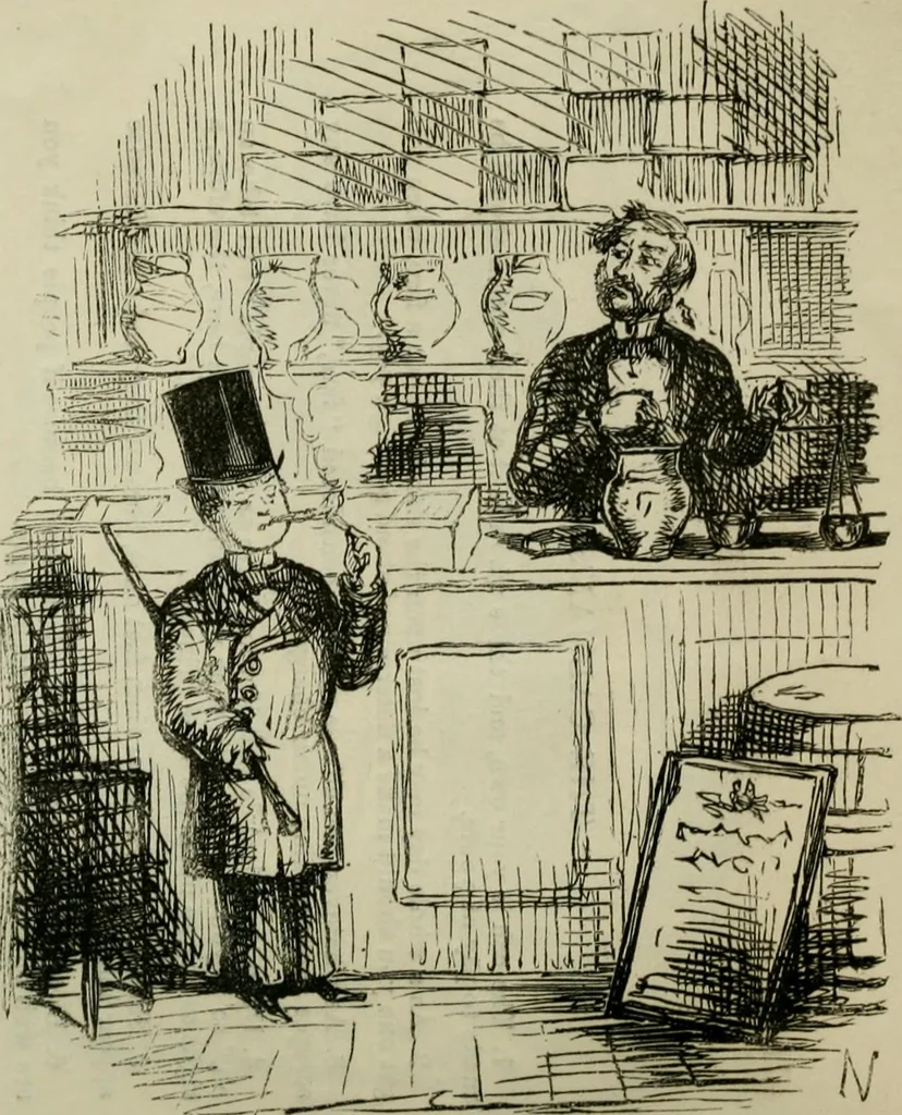 An illustration from Light from the lantern of Diogenes, 1855, leaf 17