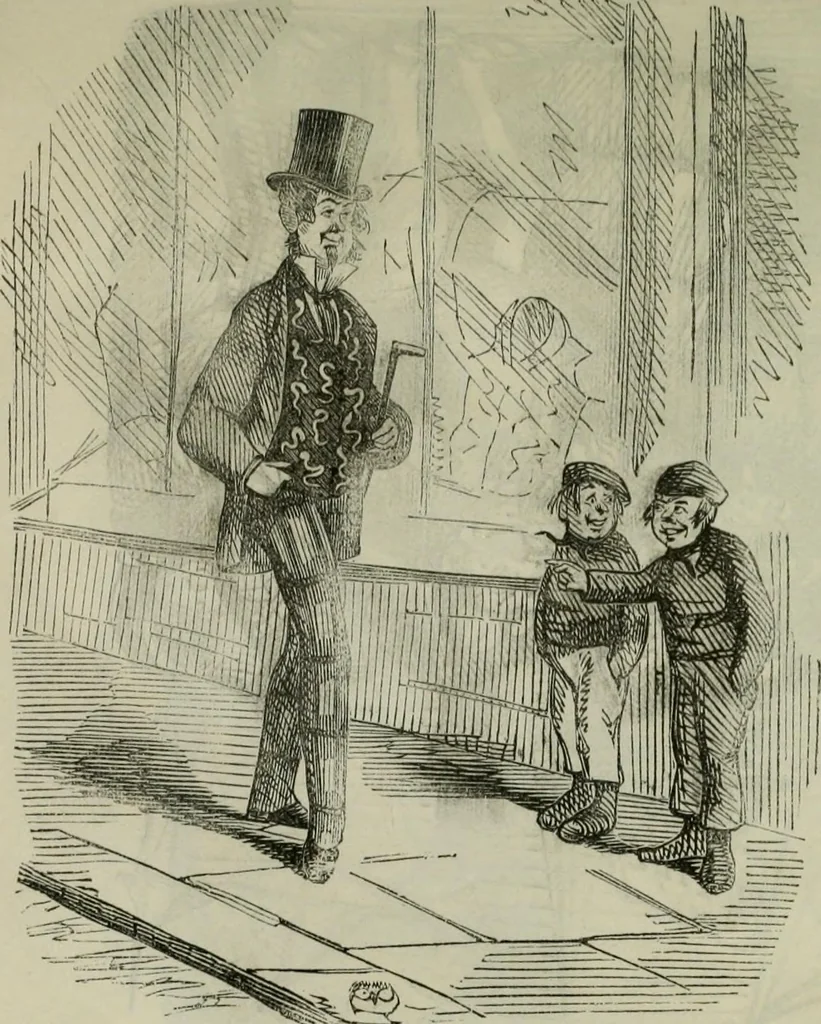 An illustration from Light from the lantern of Diogenes, 1855, leaf 24