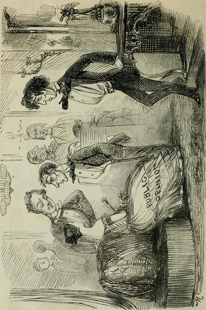 An illustration from Light from the lantern of Diogenes, 1855, leaf 29