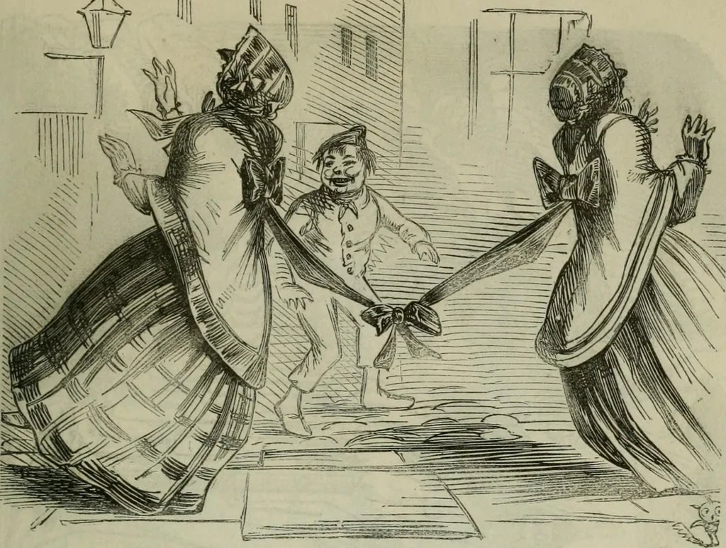 An illustration from Light from the lantern of Diogenes, 1855, leaf 32