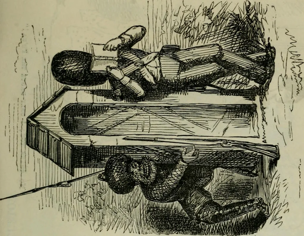 An illustration from Light from the lantern of Diogenes, 1855, leaf 44