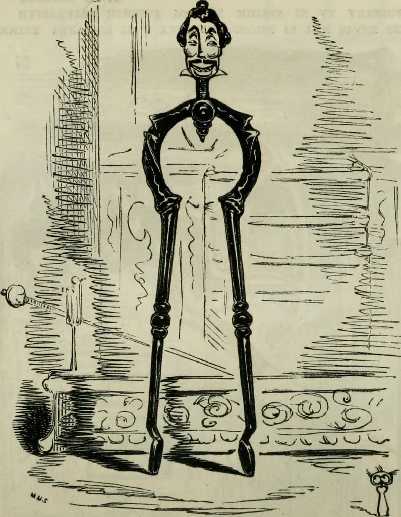 An illustration from Light from the lantern of Diogenes, 1855, leaf 45