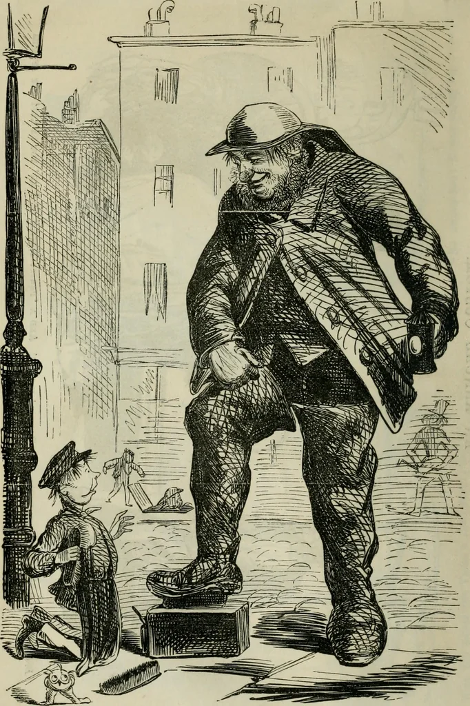 An illustration from Light from the lantern of Diogenes, 1855, leaf 47