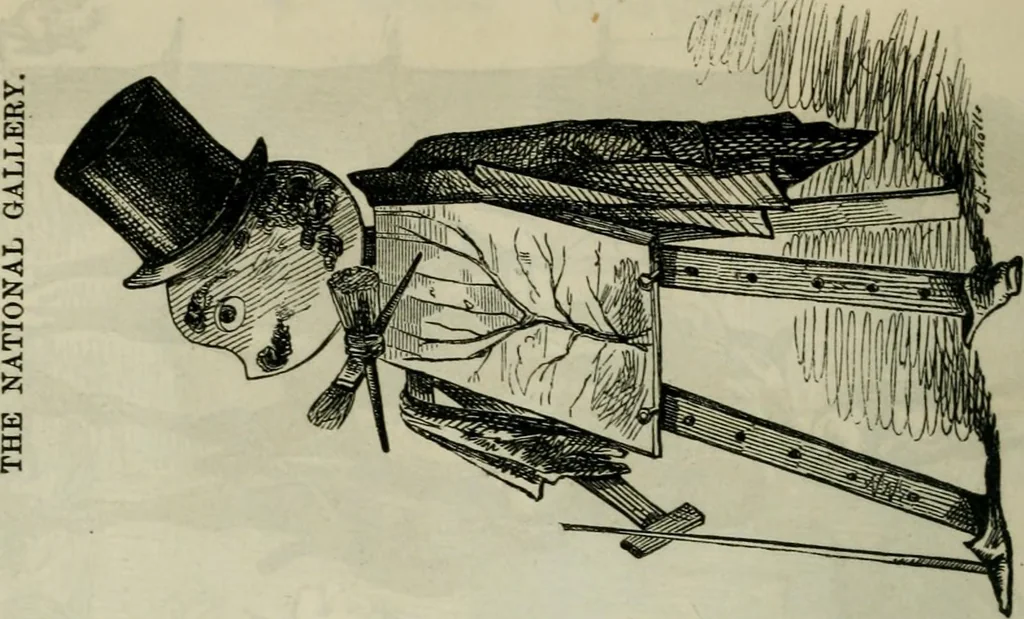 An illustration from Light from the lantern of Diogenes, 1855, leaf 49