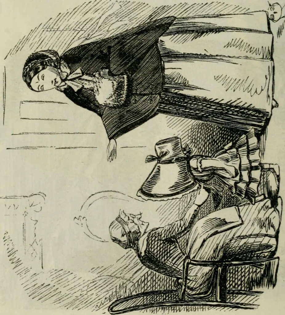 An illustration from Light from the lantern of Diogenes, 1855, leaf 49