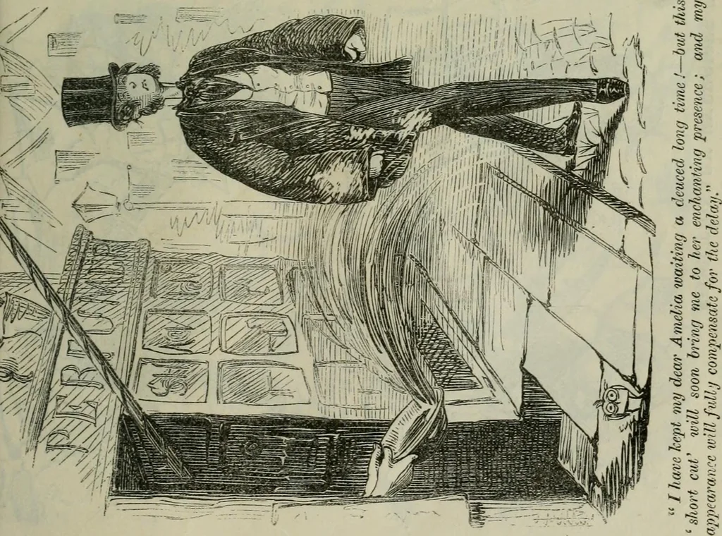 An illustration from Light from the lantern of Diogenes, 1855, leaf 52