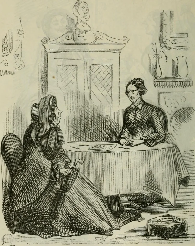 An illustration from Light from the lantern of Diogenes, 1855, leaf 57