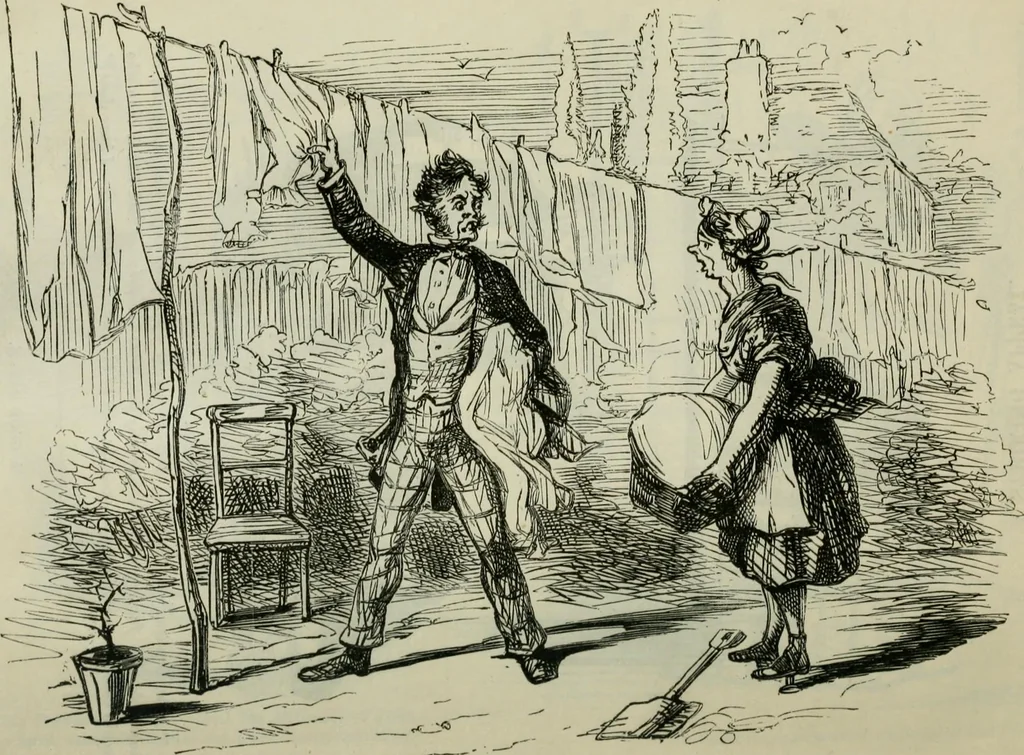 An illustration from Light from the lantern of Diogenes, 1855, leaf 63