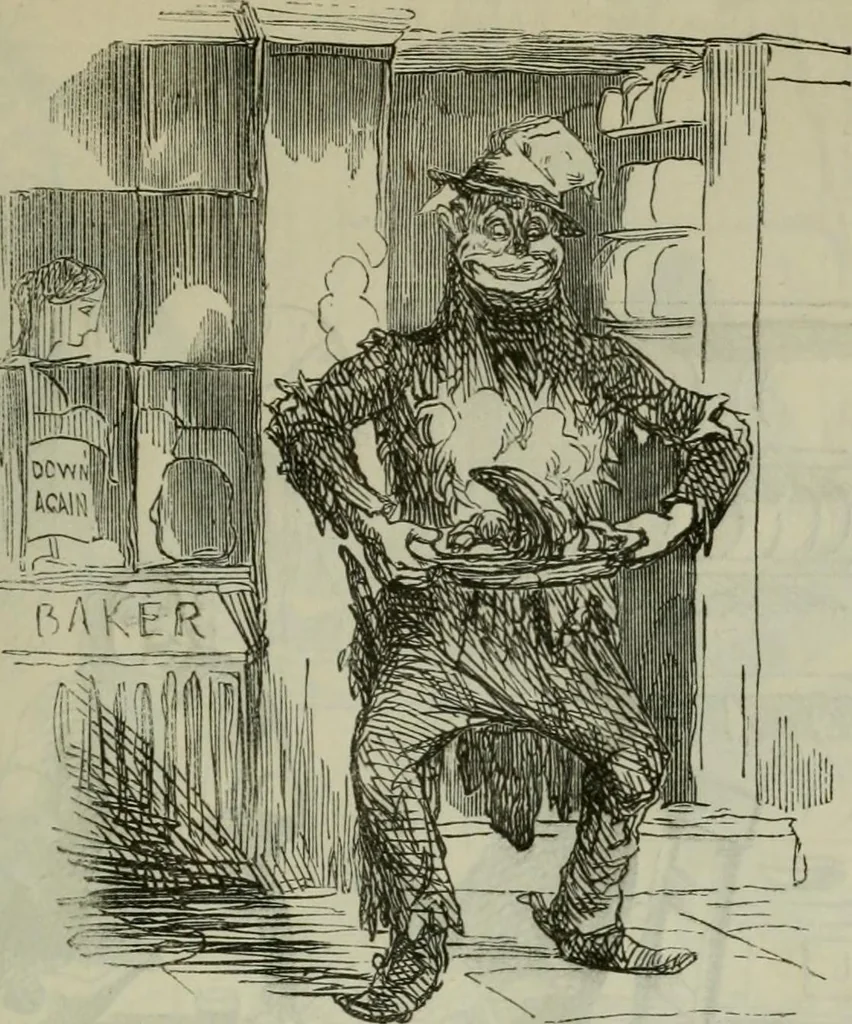 An illustration from Light from the lantern of Diogenes, 1855, leaf 66