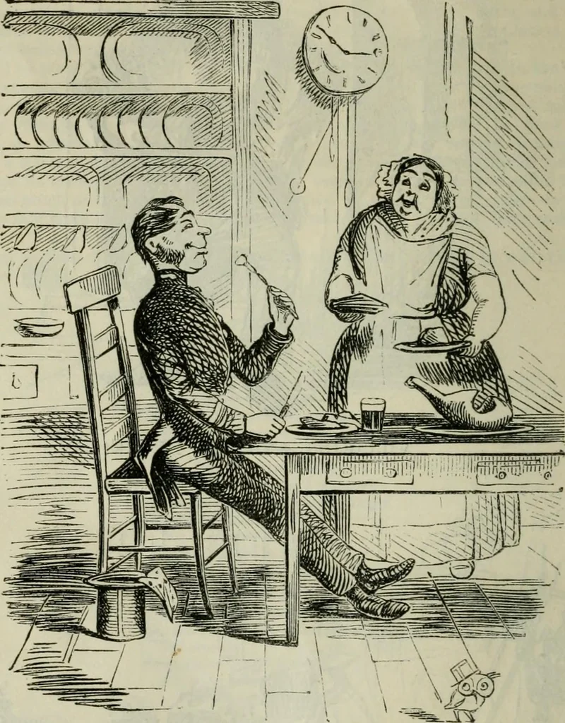 An illustration from Light from the lantern of Diogenes, 1855, leaf 67