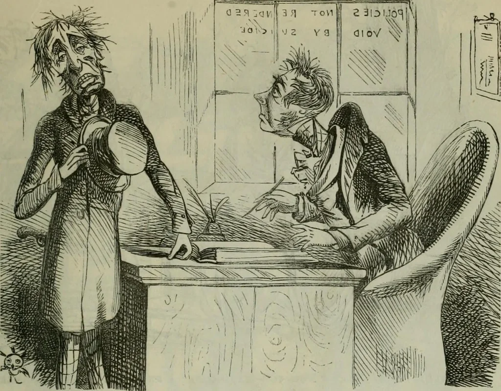 An illustration from Light from the lantern of Diogenes, 1855, leaf 68
