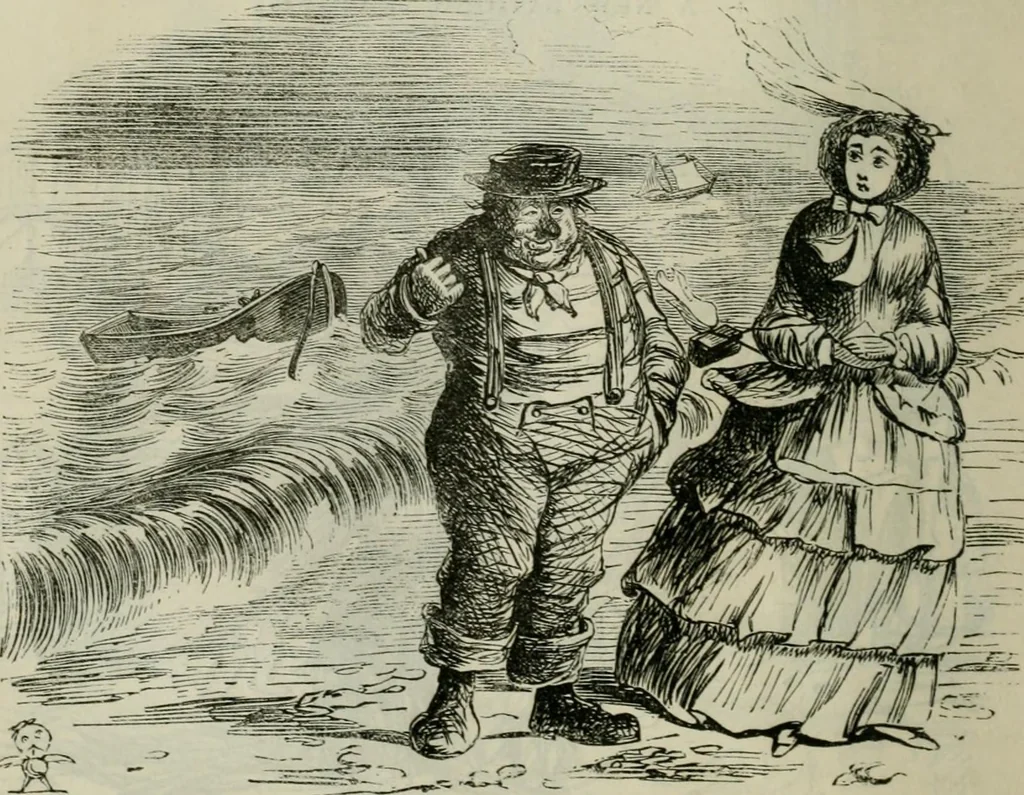 An illustration from Light from the lantern of Diogenes, 1855, leaf 69