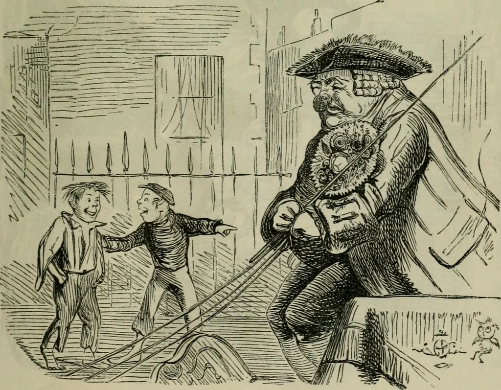 An illustration from Light from the lantern of Diogenes, 1855, leaf 8