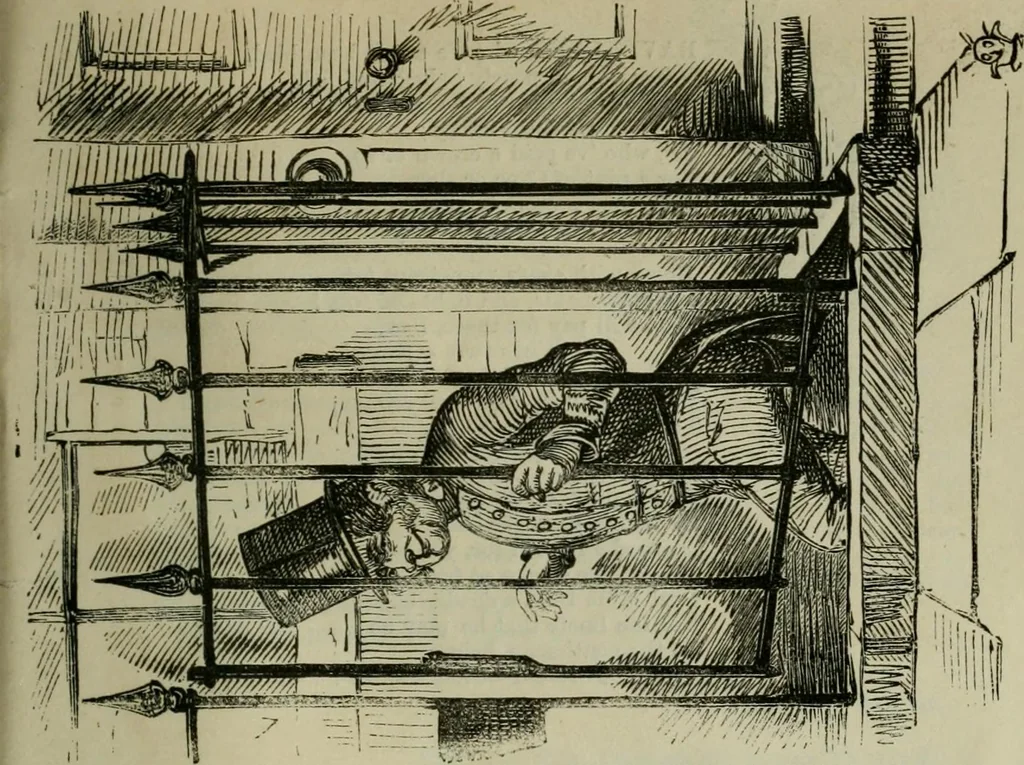 An illustration from Light from the lantern of Diogenes, 1855, leaf 82