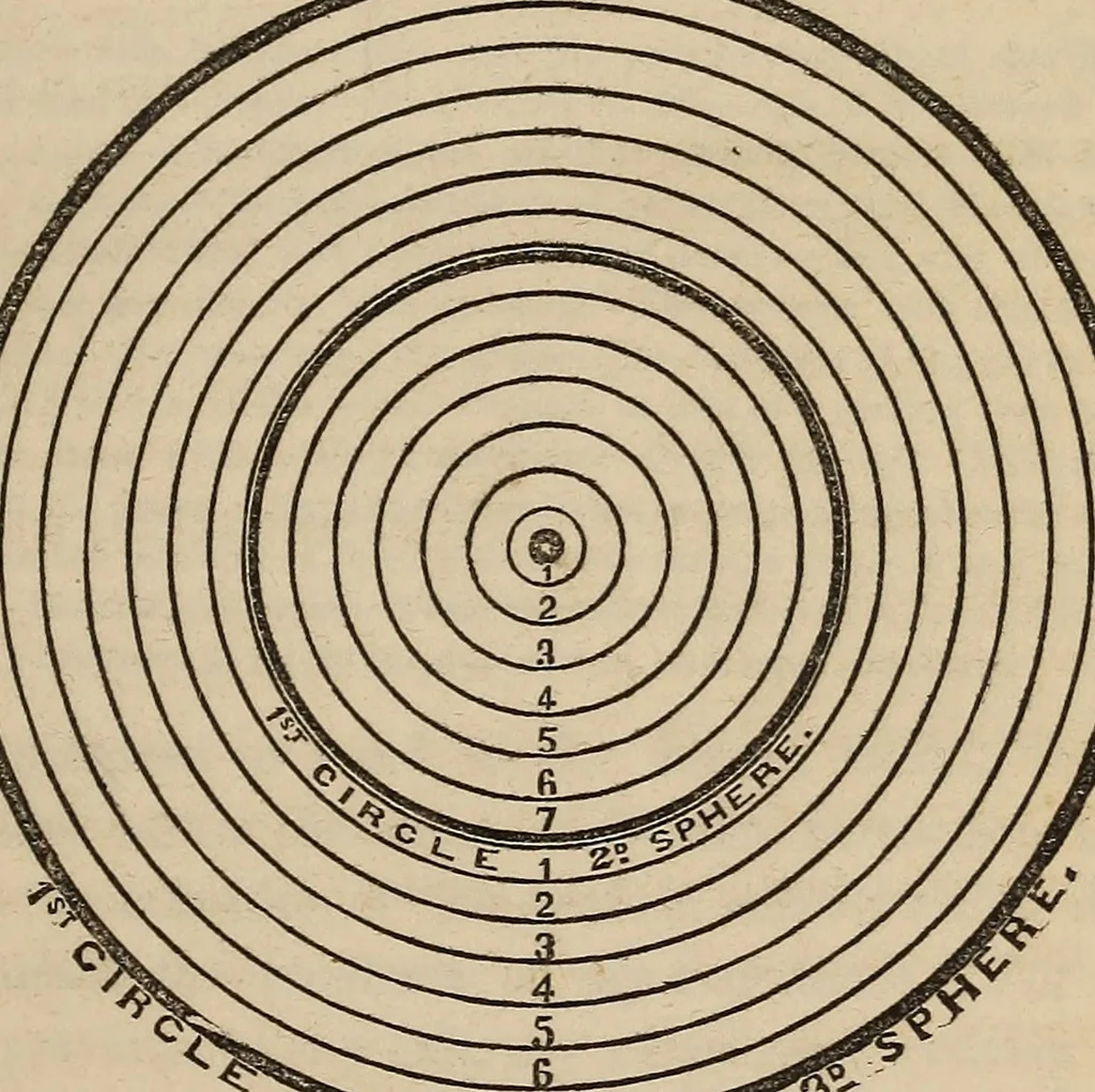 An illustration from Light from the spirit world, 1852, leaf 16