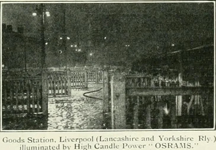 An illustration from Light and lighting, 1908, leaf 134