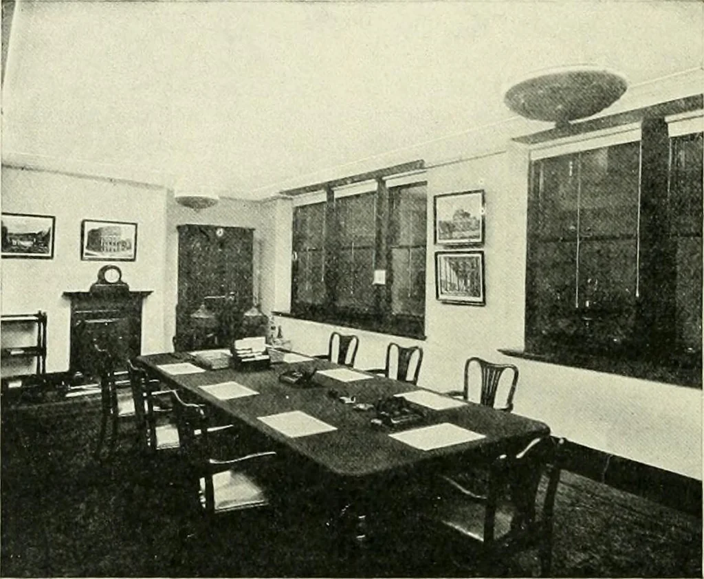 An illustration from Light and lighting, 1908, leaf 151